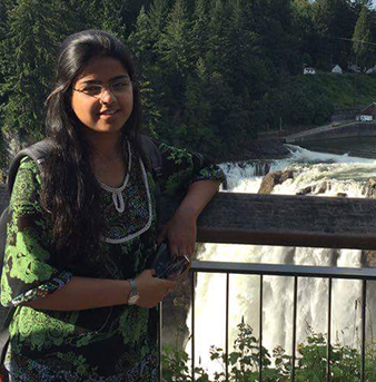 University of Denver student Sneha Sawlani l和ed an internship at Amazon.