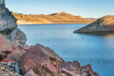 Horsetooth Reservoir in Larimer County, Colorado